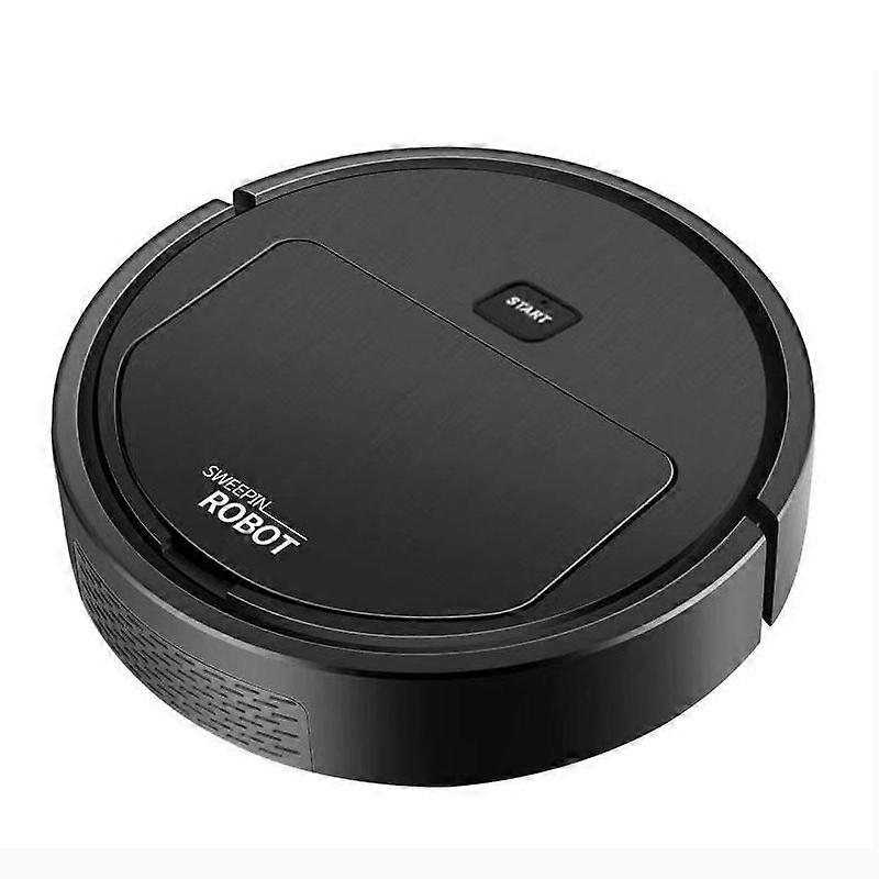 Robot spazzatore automatico domestico nero nero