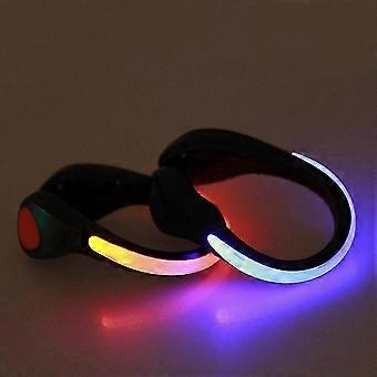 Shoe Clip Light Night Safety Warning Led Strong Light Shoe Clip Running Cycling Bicycle Led Lighted Shoe Clip Led Luminous Clip 26-27