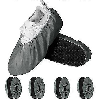 10 Pack herbruikbare schoenenhoezen, wasbare overschoenen met antislipzool, duurzame schoenenbeschermers voor ziekenhuis, huis, kliniek, laboratorium, ect.-XinHan