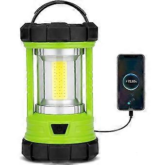 2026 Good!! Rechargeable Camping Lantern, 3000LM 5 Light Modes Camping Light 4400 Capacity Phone Charger LED Impact-Resistant Flashlight Lantern Porta