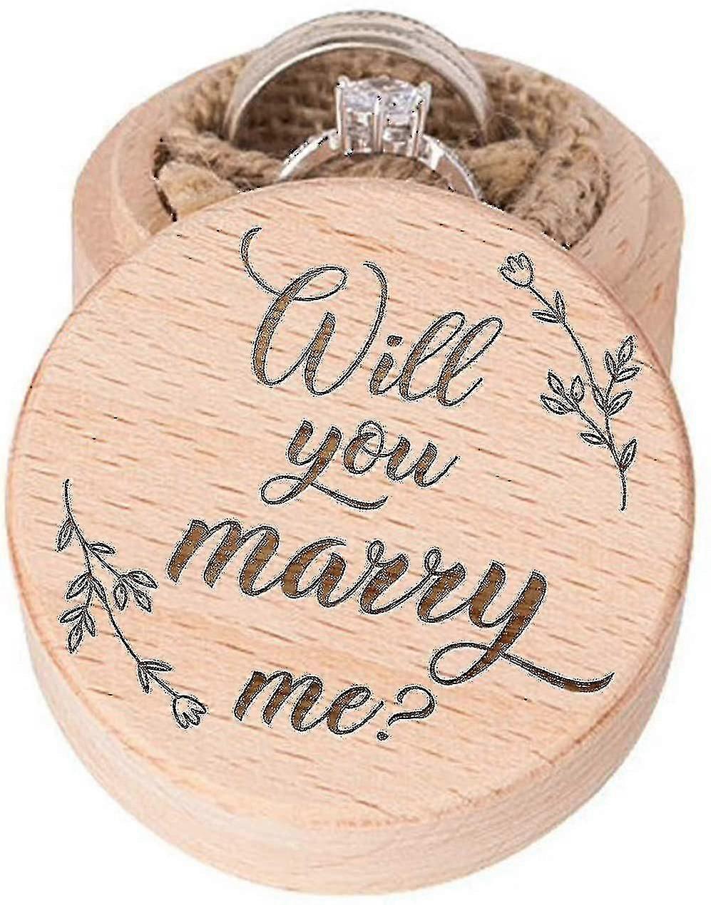 Wedding Ring Box, Ring Bearer Box, Proposal Ring Box, Engagement Ring Holder