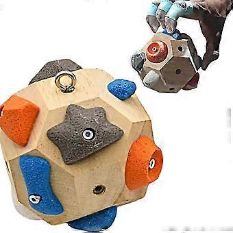 Handcrafted Finger Strength Focus Ball - Boulders Block for Rock Climbing, Perfect Grips Trainer for Climbers & Outdoor Lovers, Gift Option