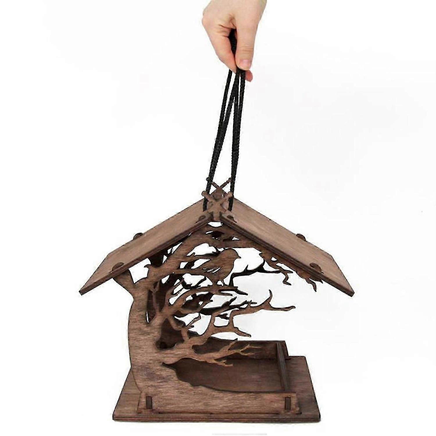 New Bird Feeder Handmade Outdoor Pet Nesting Box