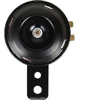 Motorradhupe, 12 V, 105 dB, superlaut, für Roller, Mopeds, Dirtbikes, Gokarts, Vespas, ATVs, Motorräder, Lufthupe, Autohupe, 65 mm, A24, Schwarz, 1 Stück