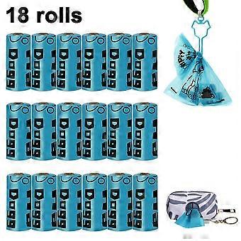 Dog Poop Bag Dispenser, Pet Garbage Bag Holder Leash Attachment With 270 Count Pet Waste Bags And 1 Pcs Dog Poop Bag Holders, Pet Supplies For Outdoor