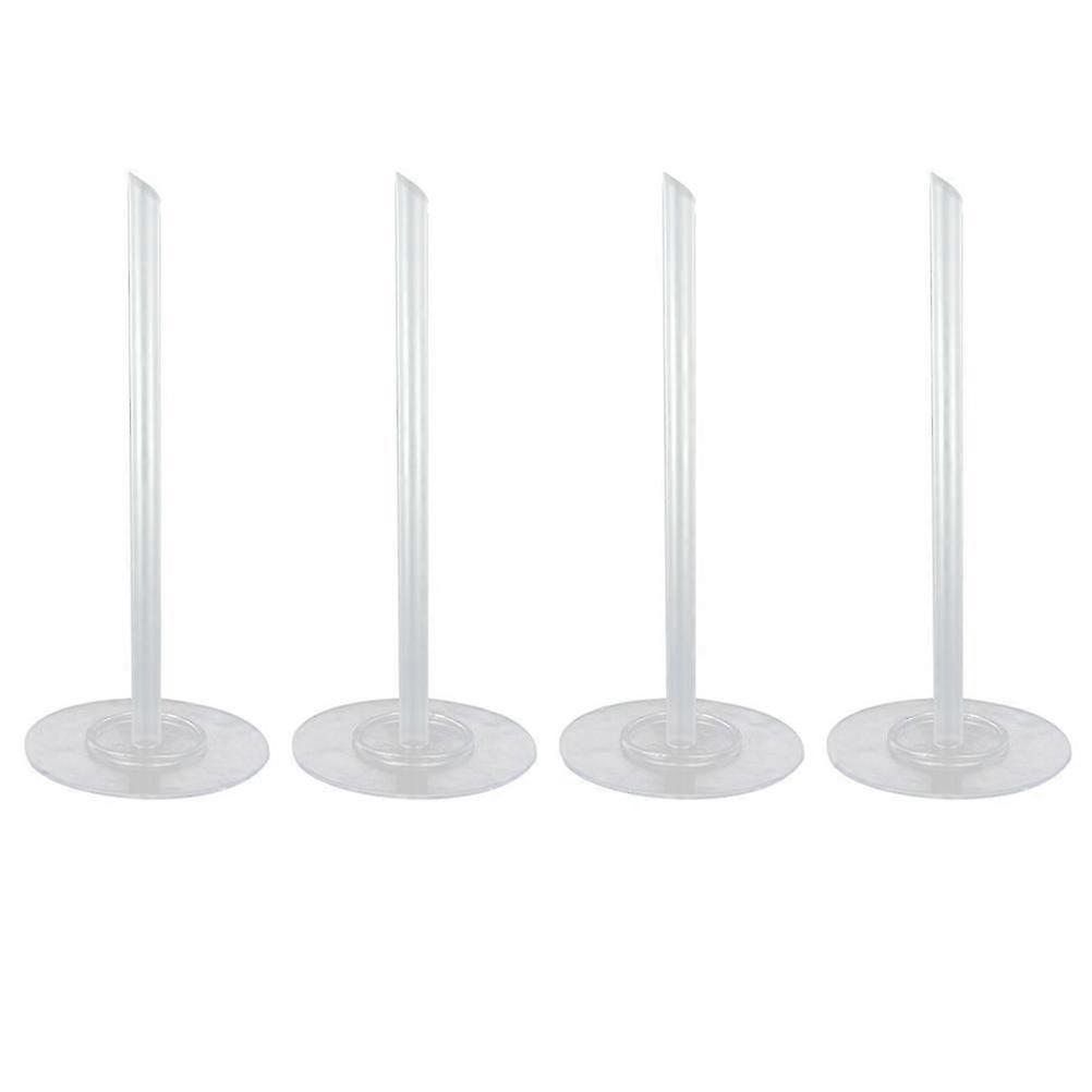 4pcs stabile Eiskuchen Stützracks Einfache Eiskuchen Befestigungsgestelle