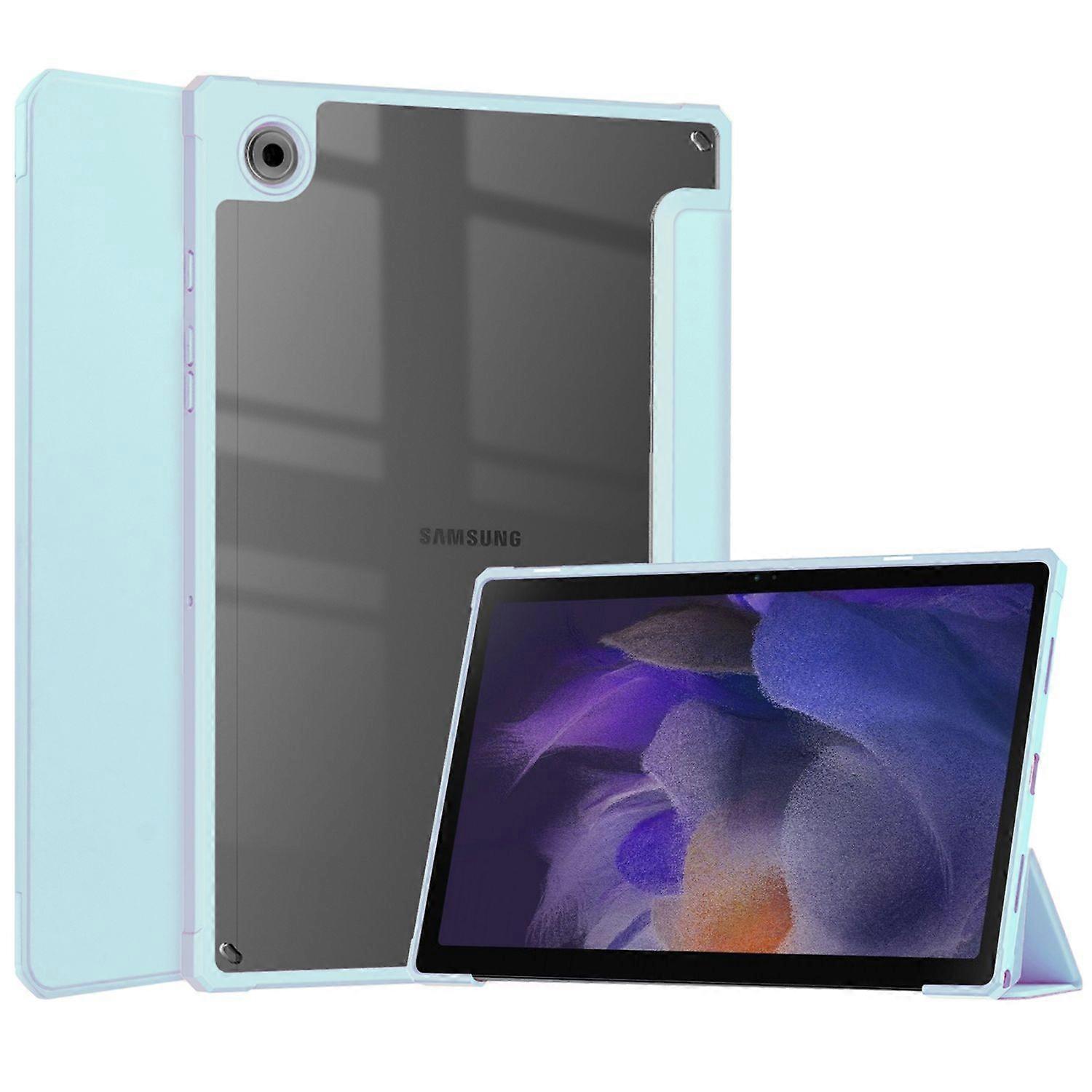 For Samsung Galaxy Tab A8 2021 Tablet Bag Cover Case Wake Up Smart Case Blue