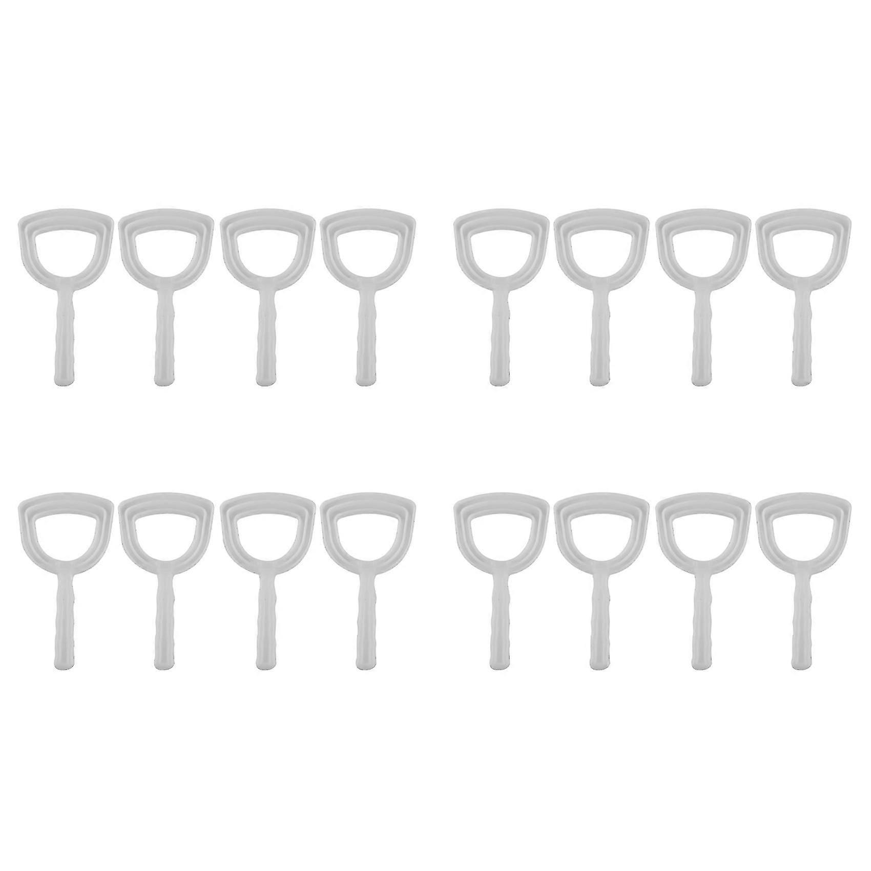 4X Meat Scraper Bone Dust Scraper Bone Scraper White Poly Scraper Bone Dust Remover Square Bone Dust Scraper