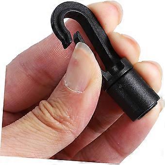12 Stück elastische Seilendverschlüsse, S-Haken, Bungee-Seilhaken, Haken, Kajak-Bungee-Seil-Set, elastische Seile für Schiffe, Anhängerkupplung, Schäkel, Klettverschluss
