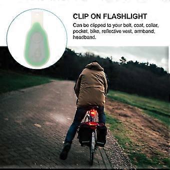 Flashlight 4 Pcs for Walking Dog Lights Night LED Silica Gel