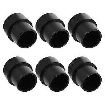 Anti-Skid Trampoline Leg Caps for Noise Control 6Pcs Set Black
