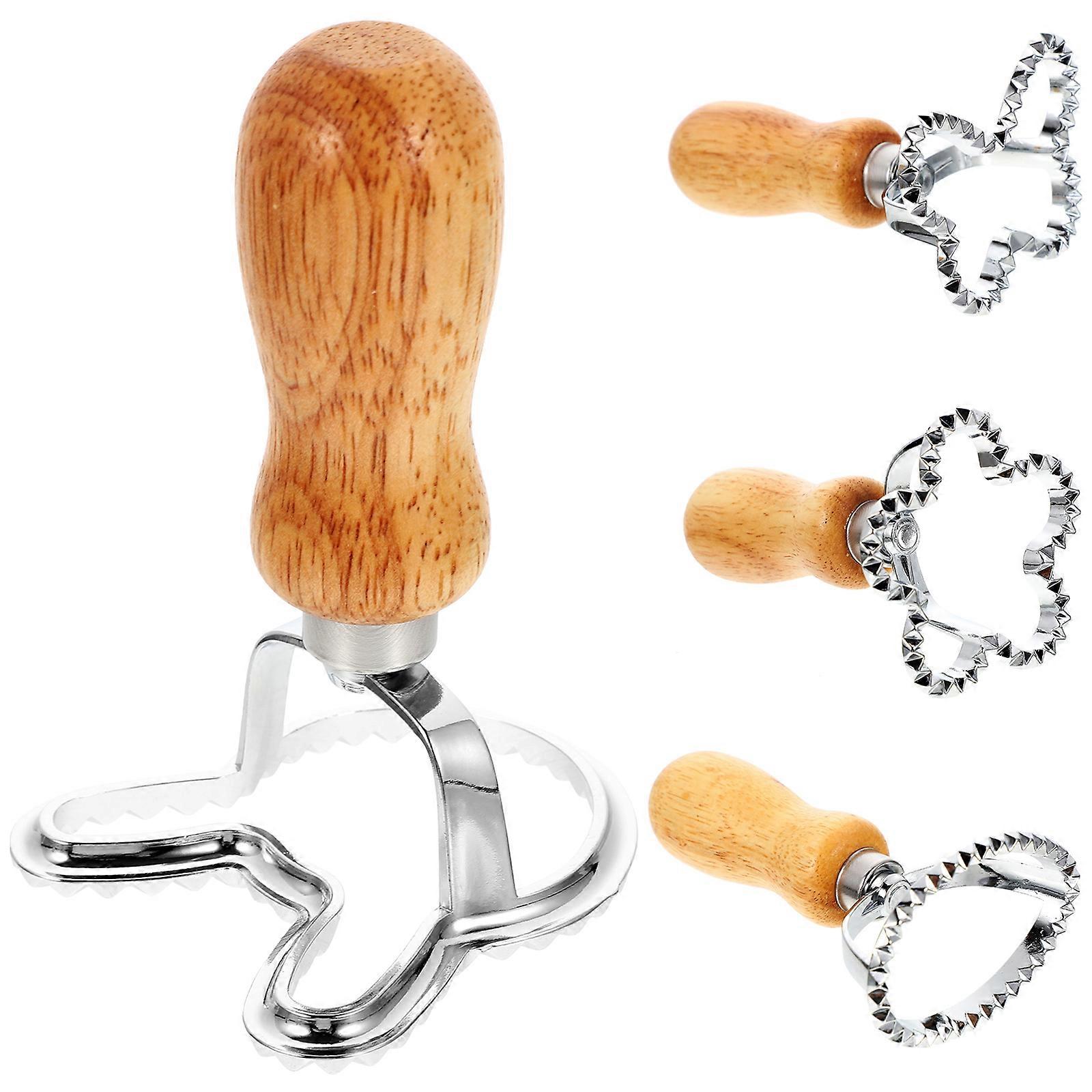 4pcs Dumpling Mold Cutters Easter Themed Cookie Cutters Multi-function Biscuit Cutters