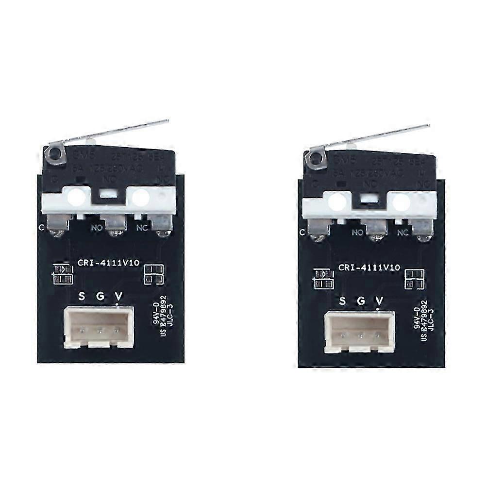 2 3D printer accessories compatible with the Creality 3D Ender-3 V2 limit switch board