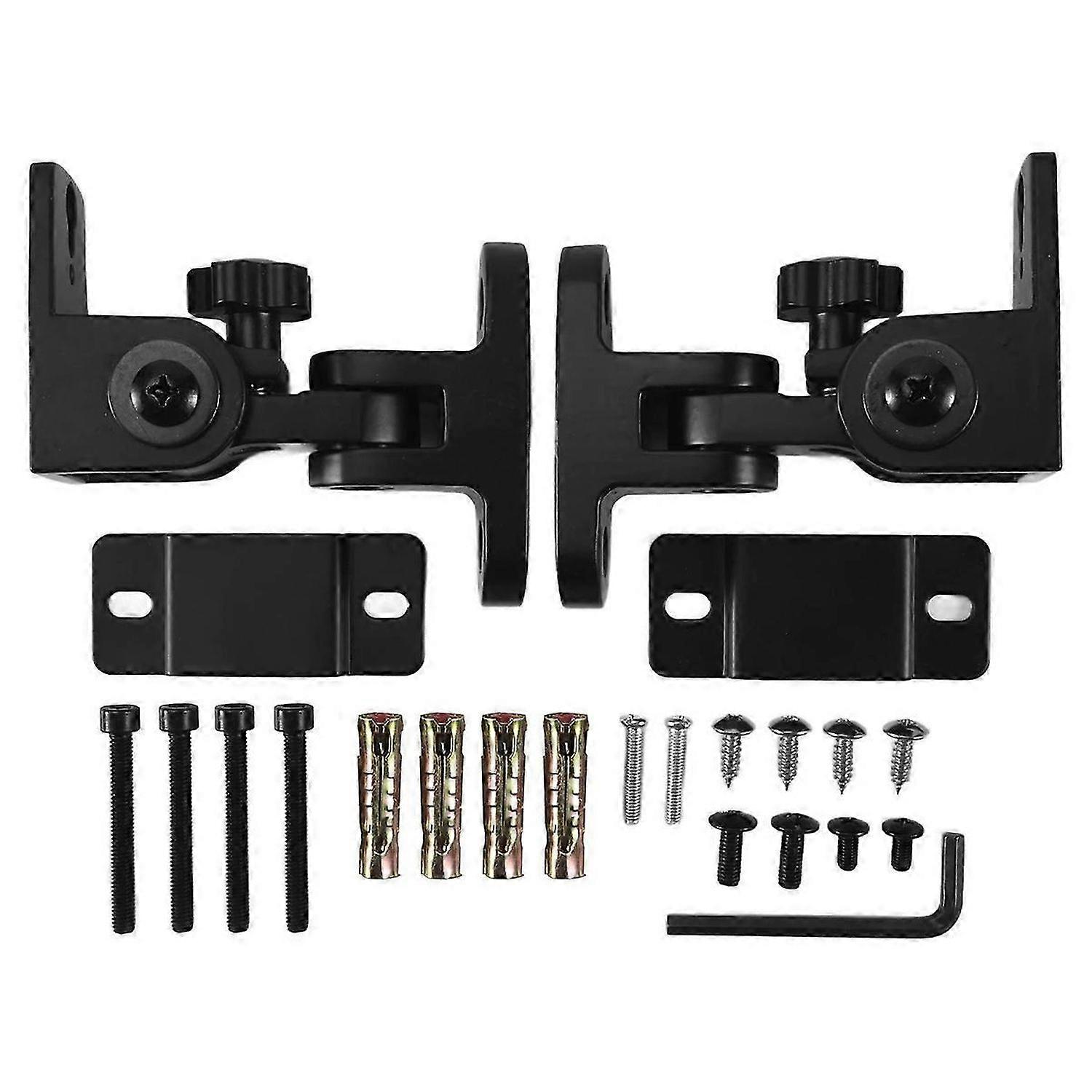 Speaker Wall Mount Bracket,Zinc Alloy Universal Surround Sound(2 PCS)