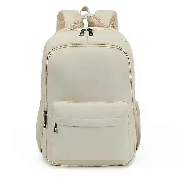 Waterproof 20 Inch Solid Color School Daily School Backpack