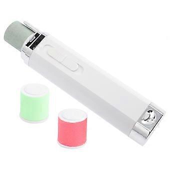Nail Drill Machine for Electric Nail File 2Pcs Portable Manicure Grinder