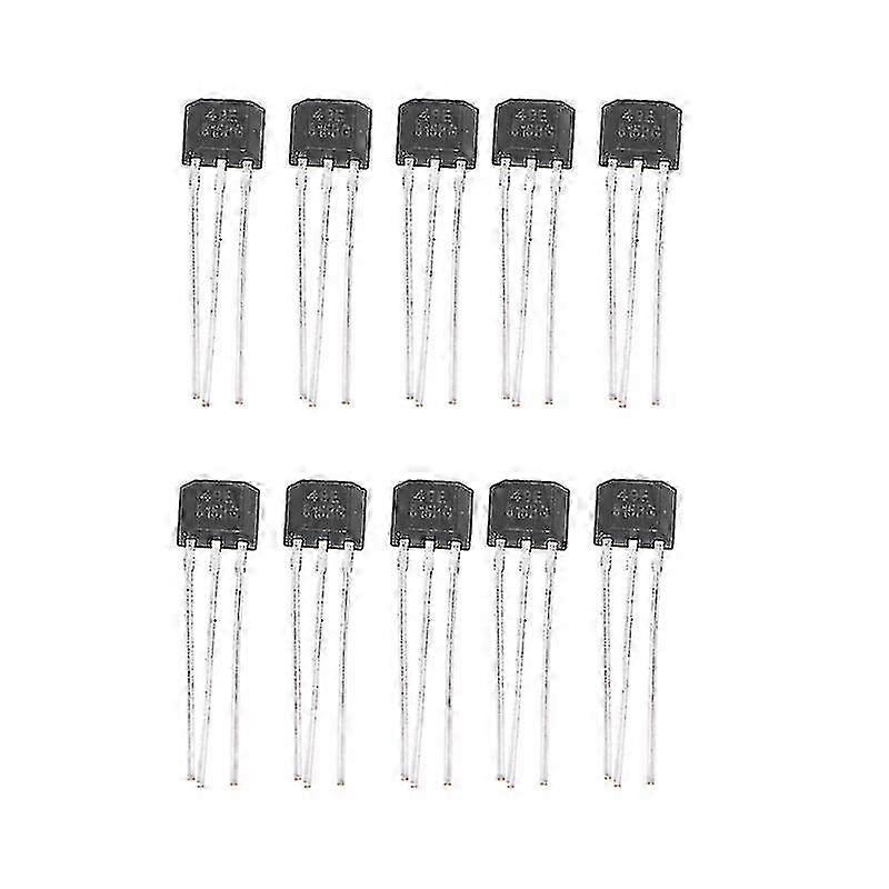 10pcs 49e Hall Element Oh49e Voltage Regulator Hall Effect Sensor Linear Switch