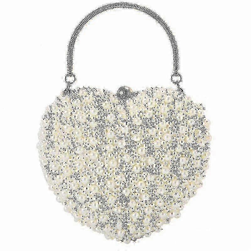 Pearl Practical Heart-shaped Dinner Sack Cy--beige