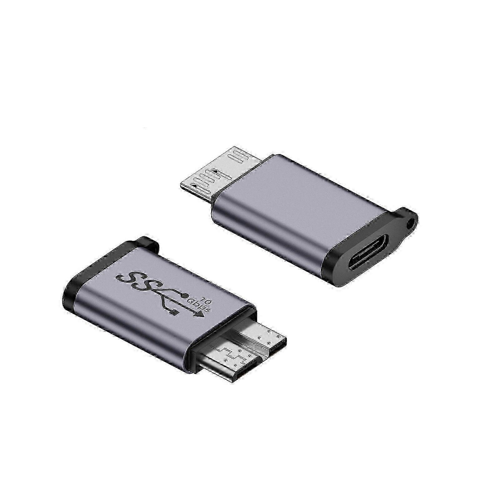 USB 3.0 Type C to Micro B Adapter Converter compatible with Fast Data Transfer