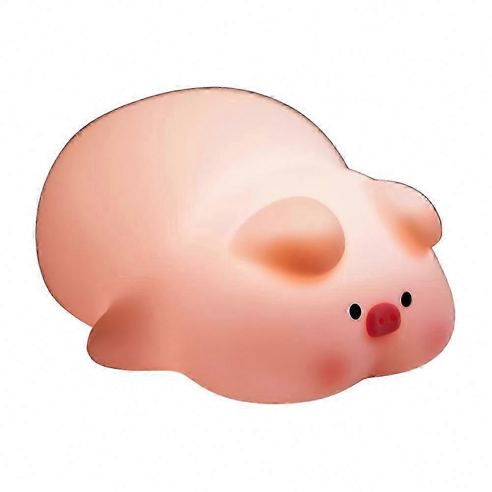 3-Level Adjustable Brightness Cute Piggy Night Light