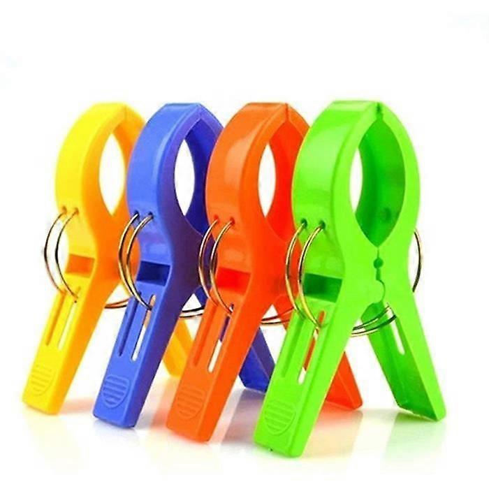 Powerful Multi-function 4pcs Clothespin Large Clothespins Windproof Dry Clothes Peg Clothespin