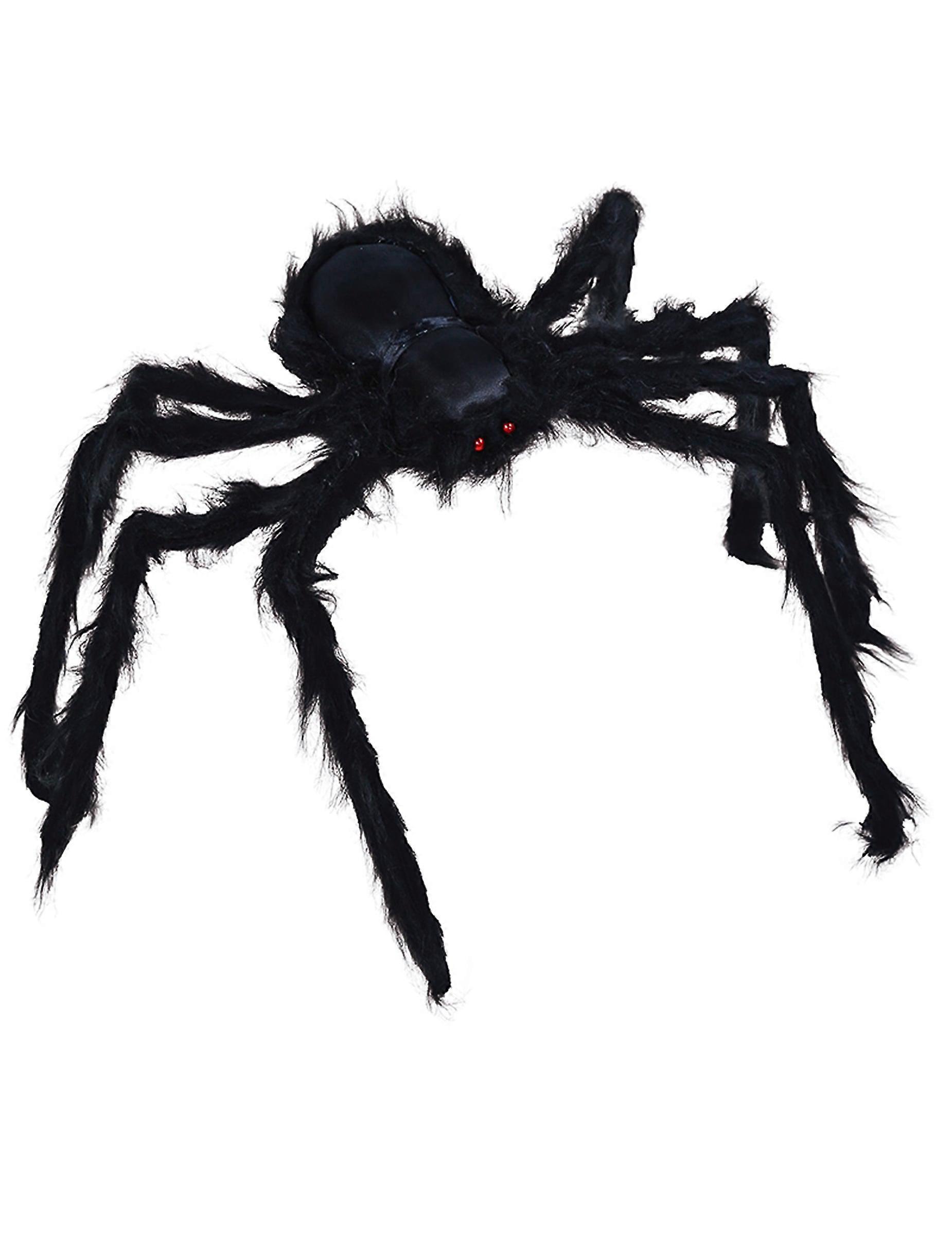 Grande araignée noire 150 cm