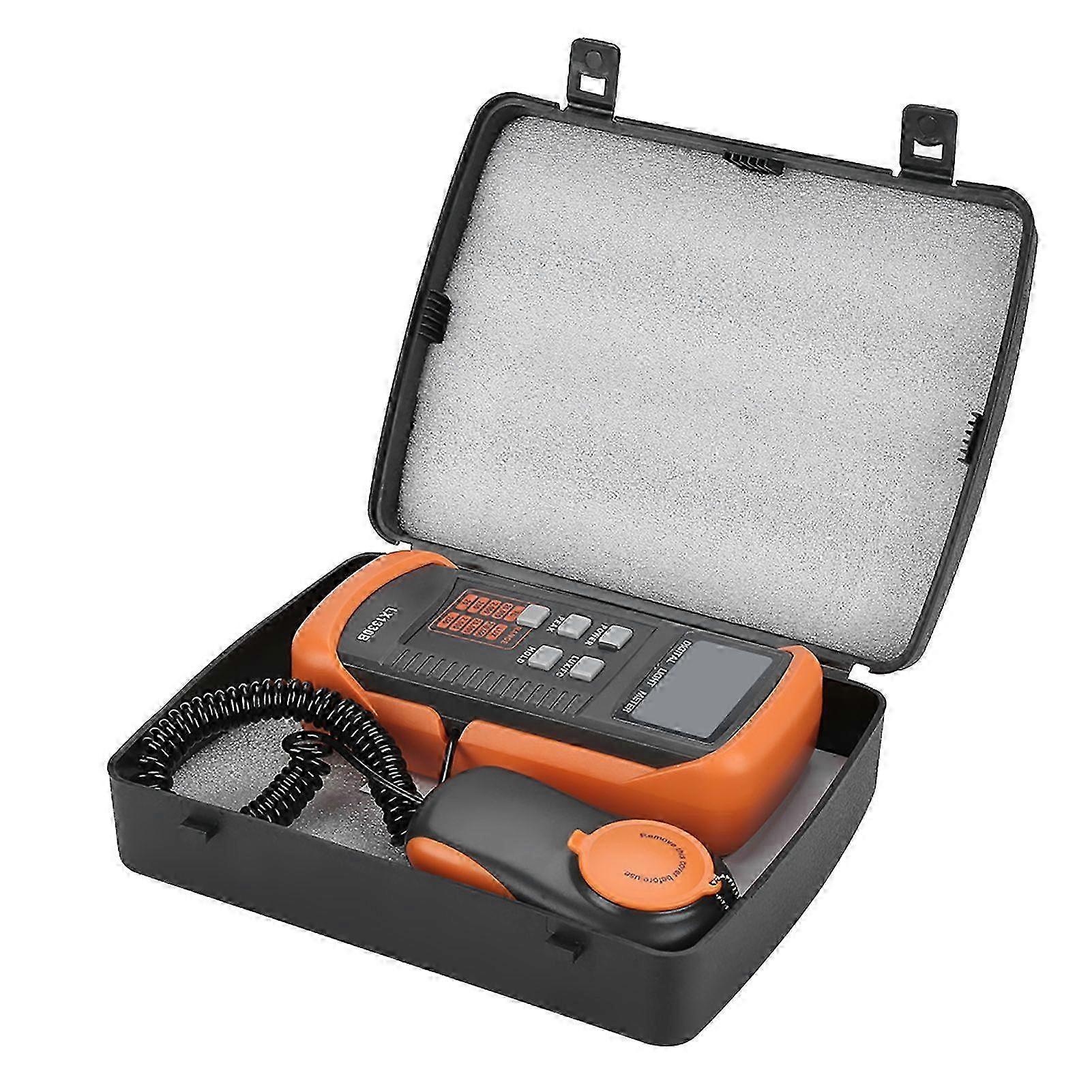 LX1330B Digital Luxmeter LCD Display Light Meter 0-200,000 Lux Testing Illuminometer