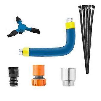 Trampoline Sprinklers Water Park for Kids, Outdoor Water Park Sprinklers, Widely Range Use and Easily Set Up Fun Outdoor Water Game in Hot