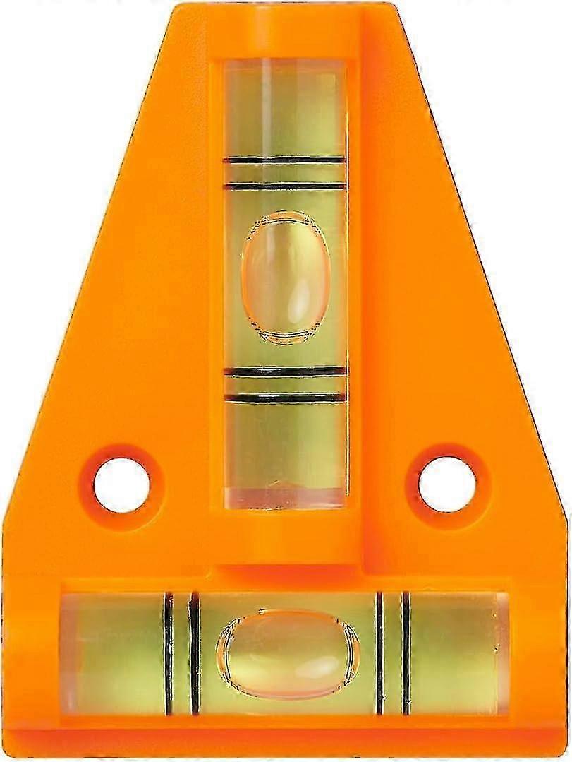 2pcs Triangle Level Leveler With Magnet,orange