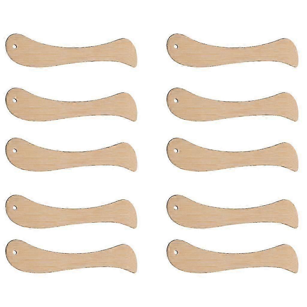 10 Pcs Bone Folder Tool Handmade Leathercraft Accessories Paper Scoring Tool,x
