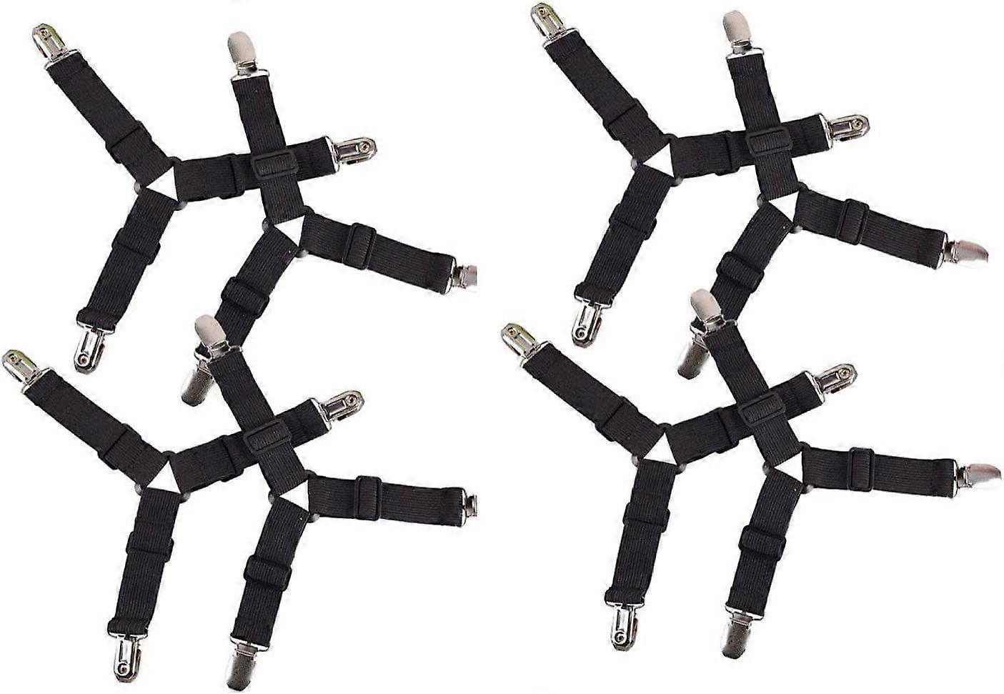 Non-Slip Elastic Sheet Clips For Secure Sleep