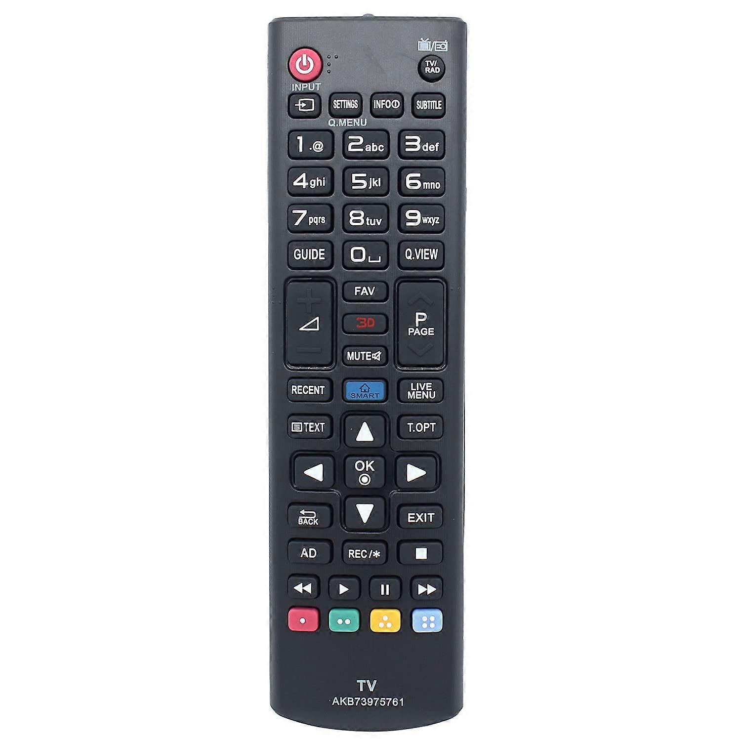 AKB73975761 Replacement Remote for LG Smart TV, Ready to Use, No Programming Needed