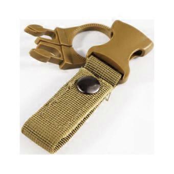 Outdoor Nylon Drink Bottle Webbing Hanging Multi-functional Climbing Buckle Portable Water Bottle Hanging Buckle Water Clip, Outdoor items Sports Item