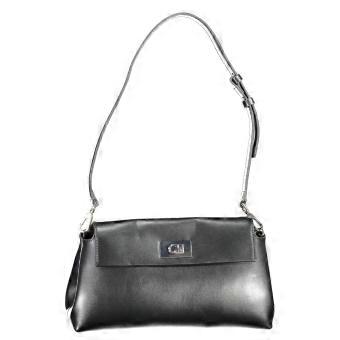 Calvin Klein Nero Polyurethane Women Shoulder Bag