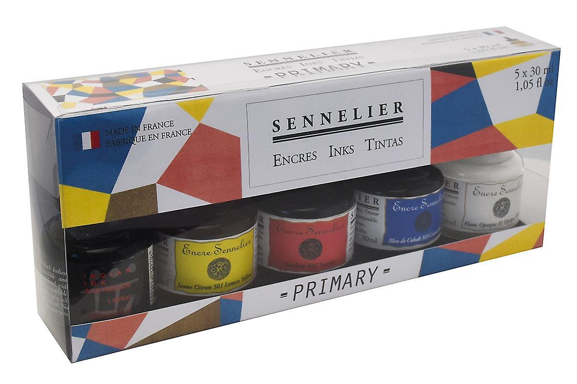 Sennelier Artist Ink Primary Colours Set 5 x 30ml