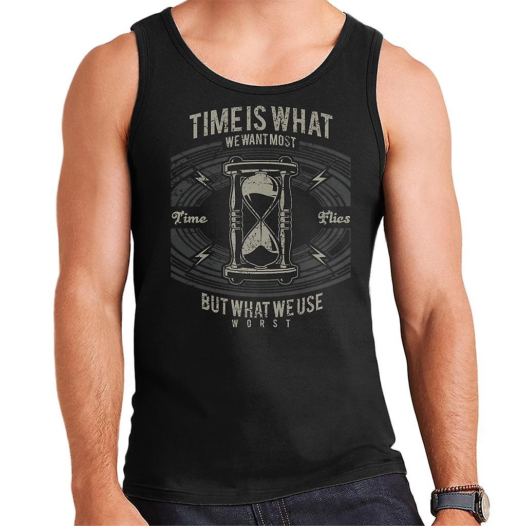 Tid fluene timeglass menns Vest