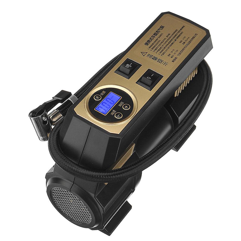 12V 200psi Portable Digital Tire Inflator Electric Car Air Pump Compressor
