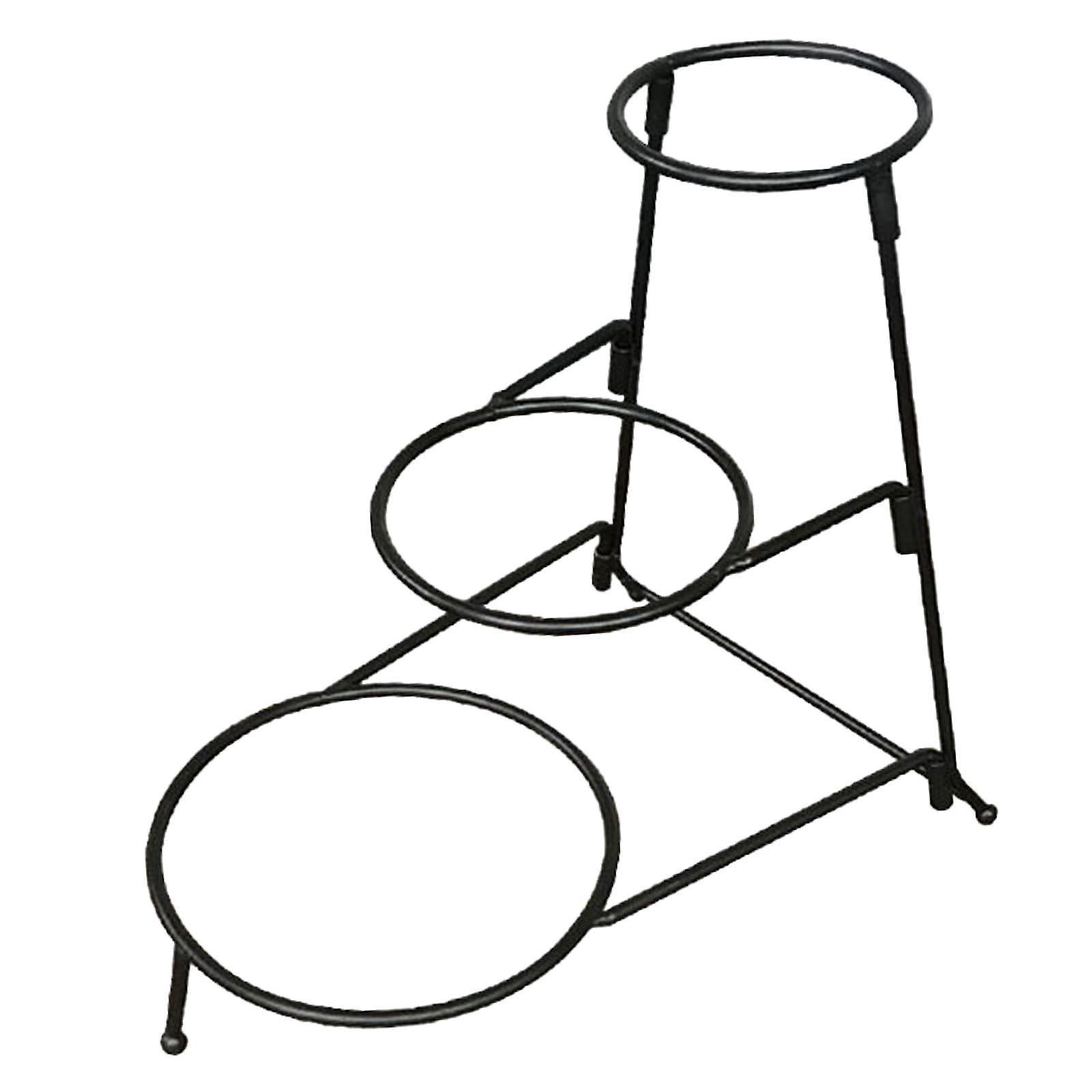 Platter Stand Dish Display Stand Dish Holder 3 Layer for Fruit Platter Round