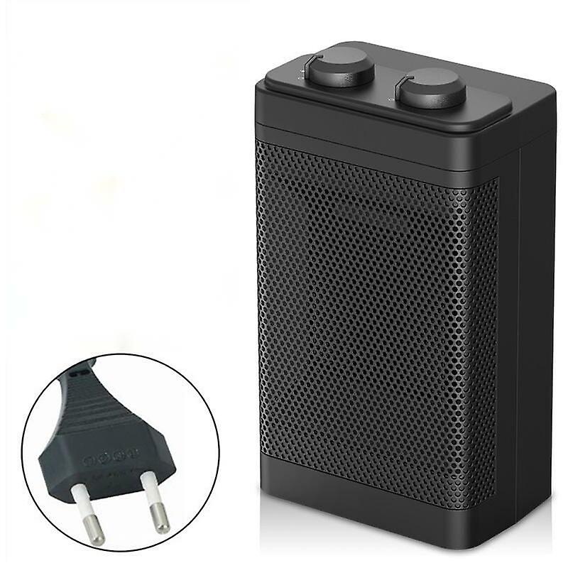 Tabletop mini ceramic heater home fast heat mute mechanical model
