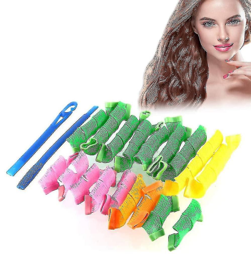 18 stykke manuell curler sett