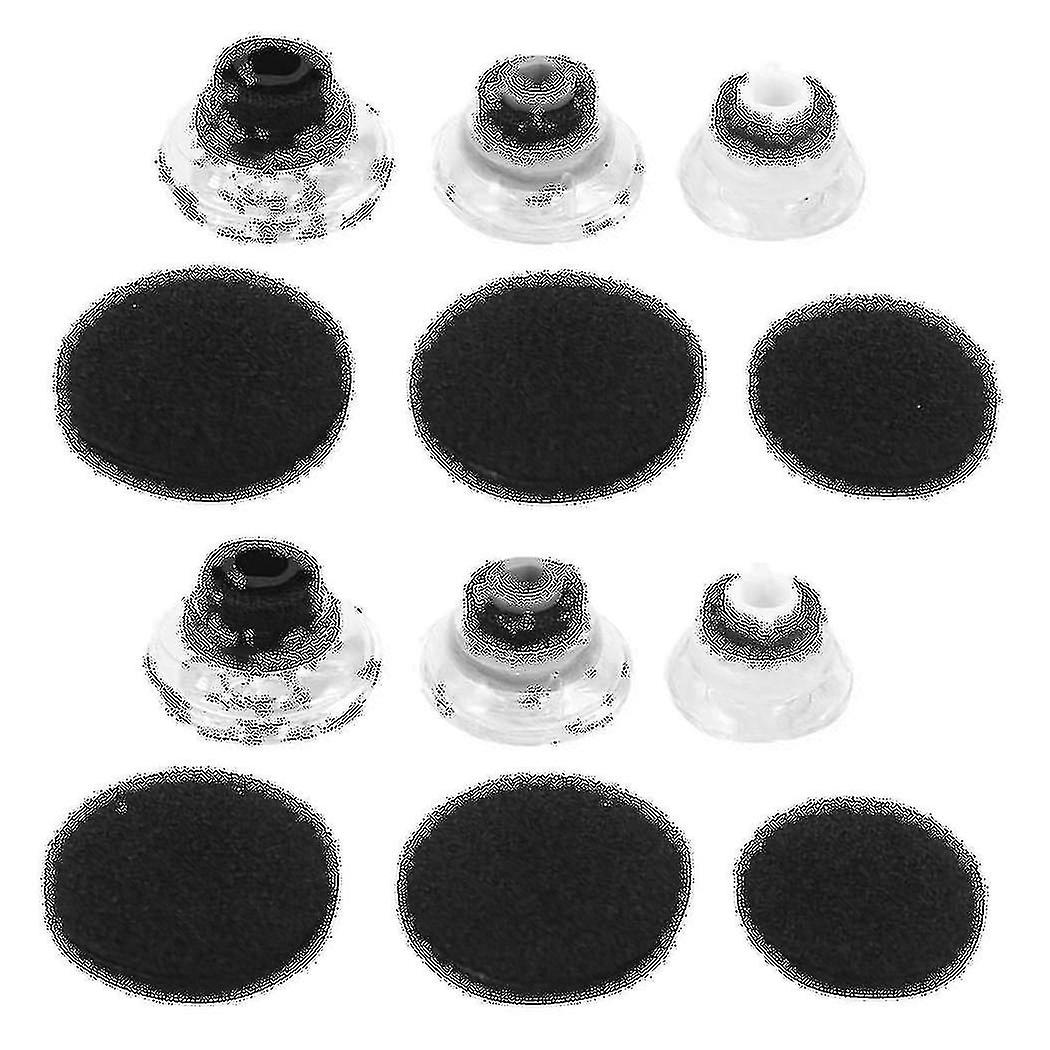 6-piece Large, Medium And Small Replacement Earplug Gels For Voyager Legend Eartip Kit