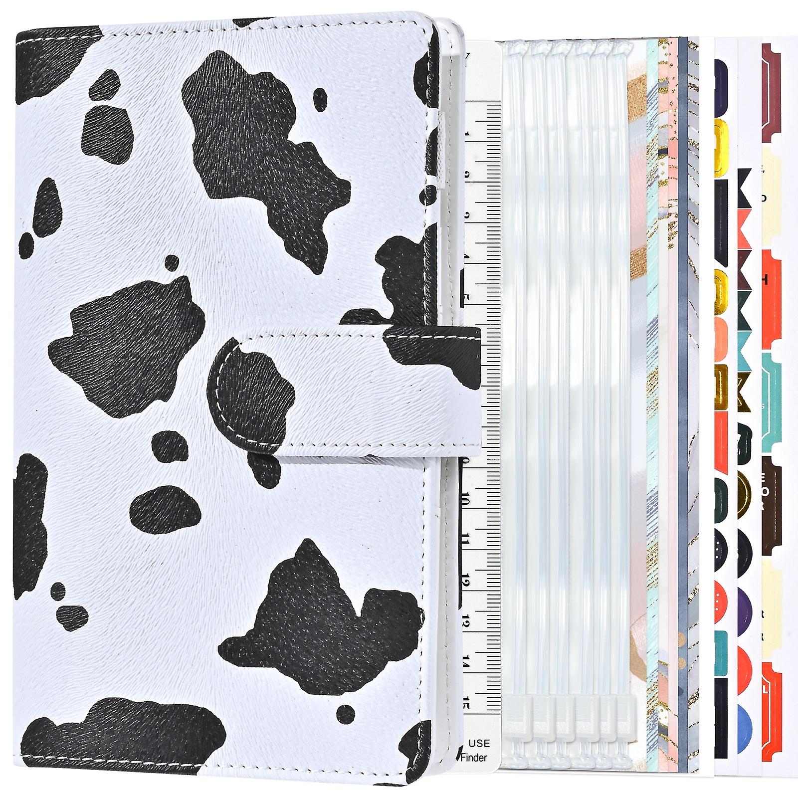 A6 Leopard Cash Budget Notebook