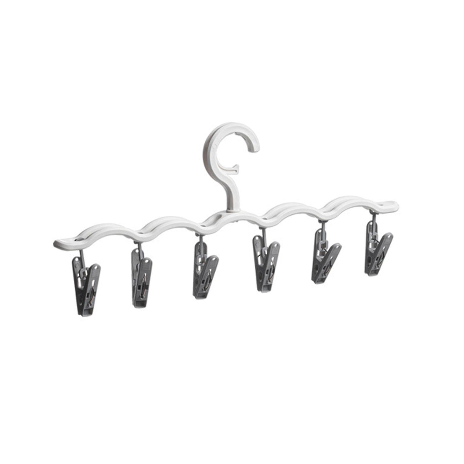 Magic Socks Hanger With Clips Sturdy Durable Drying Hangers