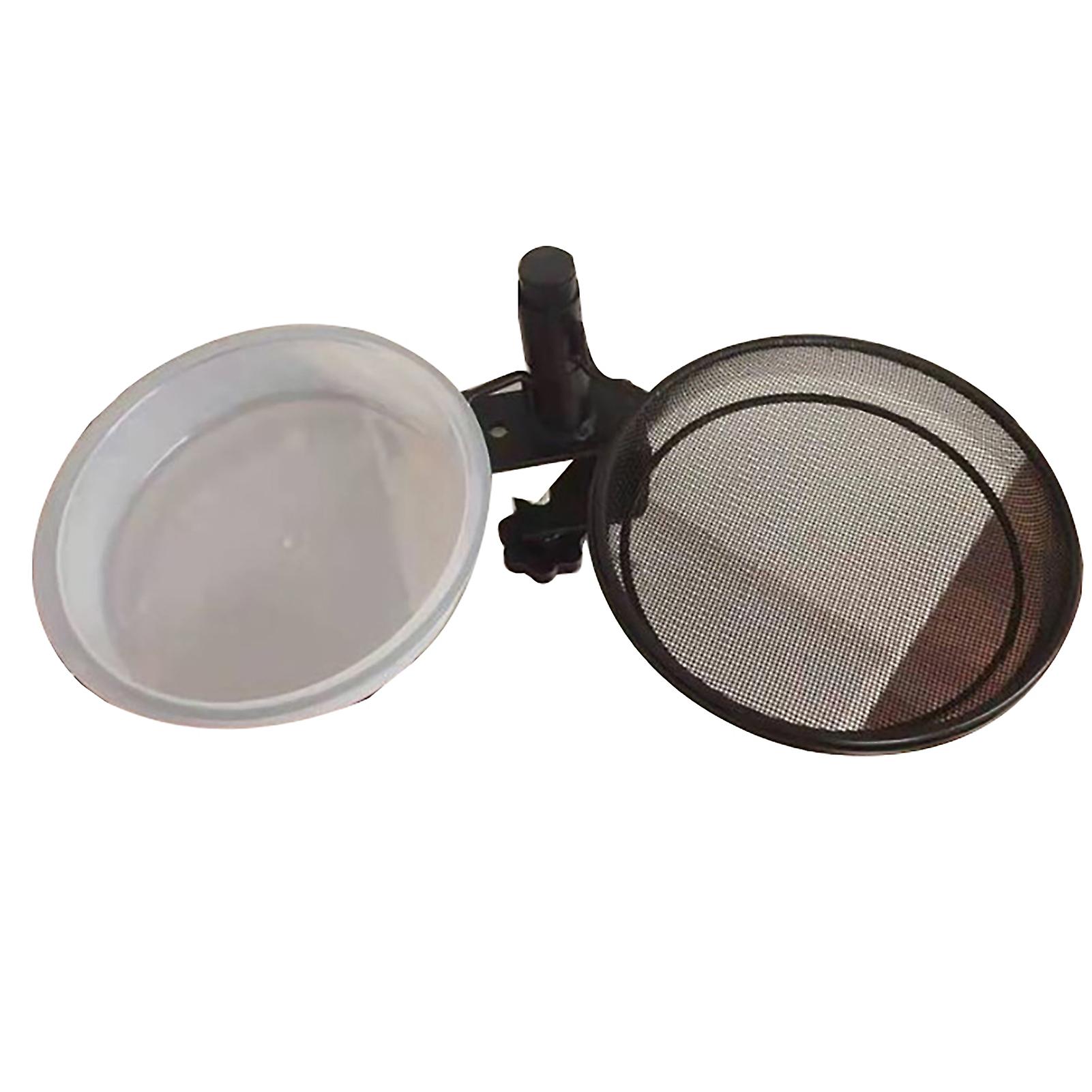 Dual Use Bird Feeders Tray Stand Durable Removable Independent Tray Bird Seed And Peanut Suet Feeders