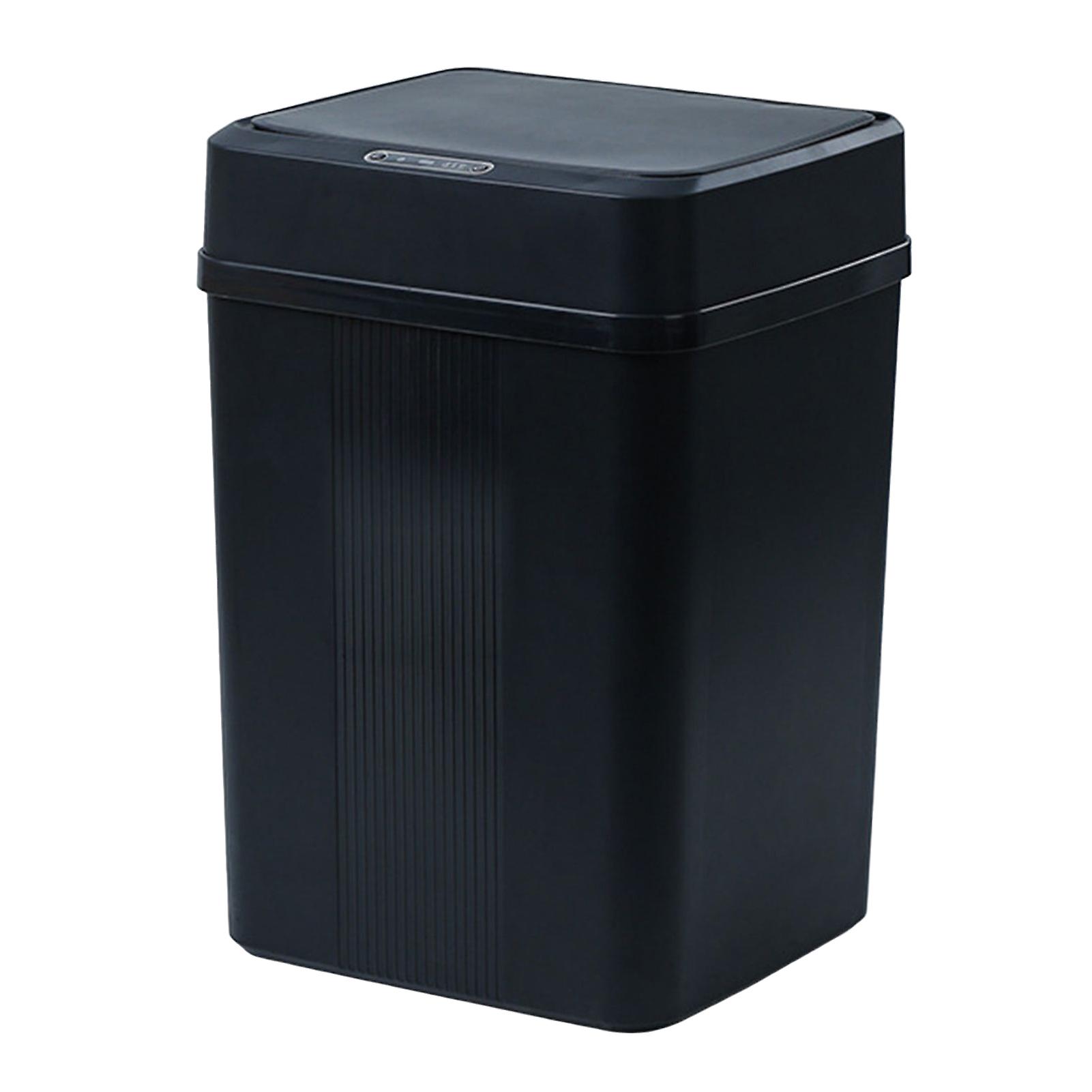Folding Motion Sensor Trash Can Plastic Trash Can Wastebaskets For Car Nightstand Office Table