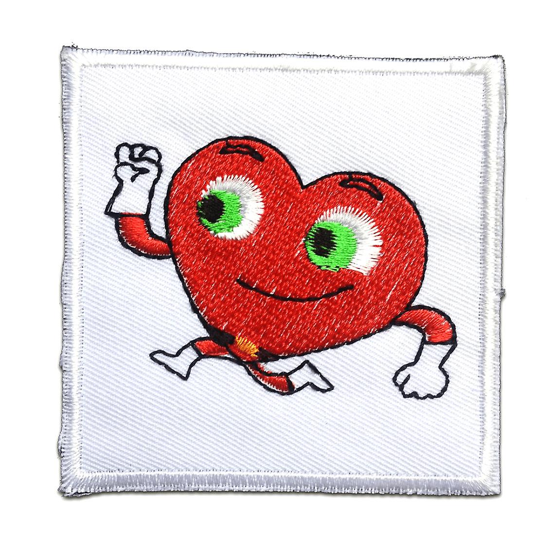 Patch - Healthy Heart - Red - 7.5 x 7.5 cm - Appliques Patch