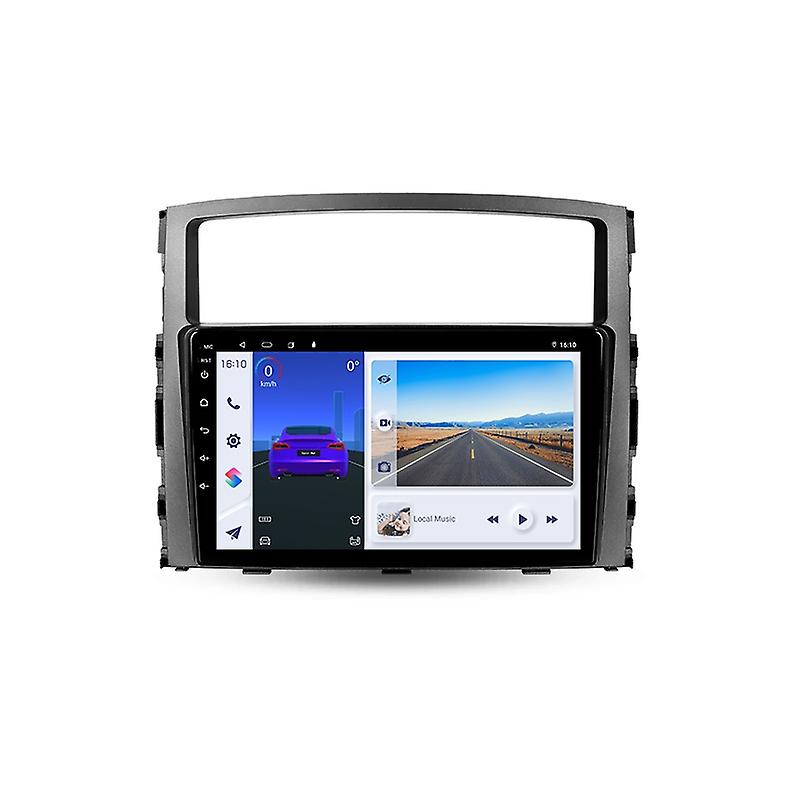 Wireless Carplay Android auto Car Radio for Mitsubishi Pajero 4 V80 V90 2006 - 2014 GPS navigation