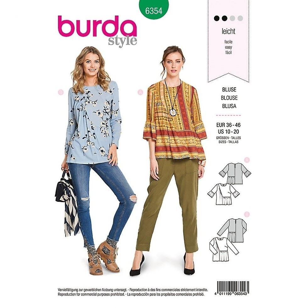 Burda Paper Sewing Pattern 6354