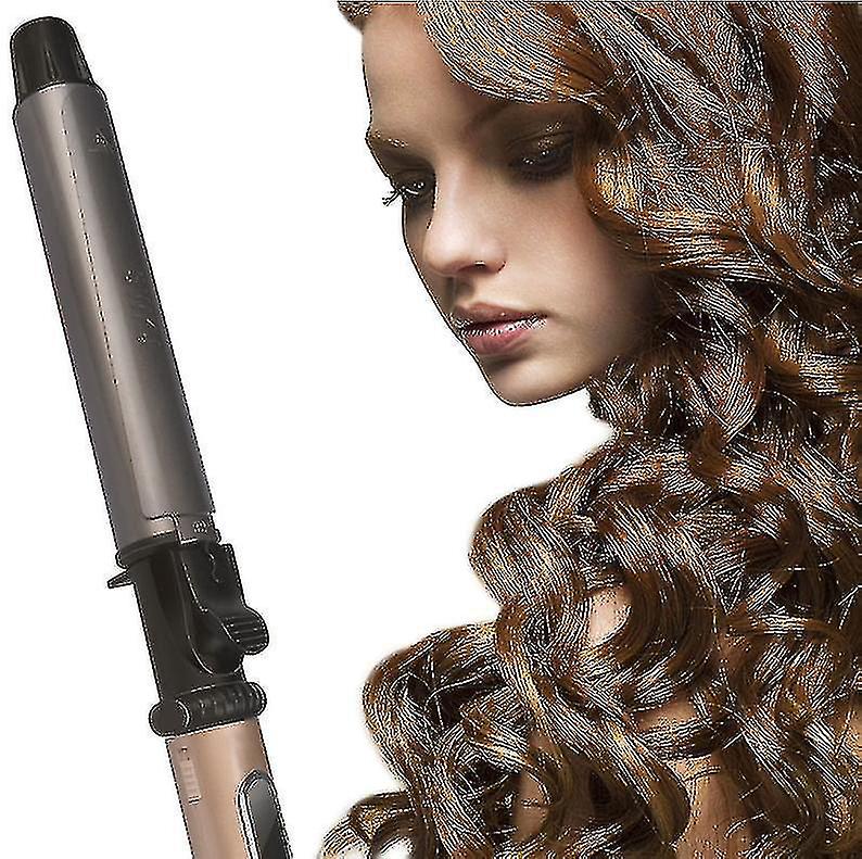 Hair Bun Volume Shapers Us Plug 32mm Professional Rotating Curling Iron Nano Titanium Curler With Digital Lcd Az14024