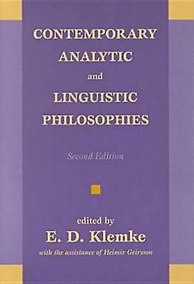 Contemporary Analytic And Linguistic Philosophies Paperback